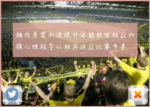 梅伦多需加速提升体能教练组应加强心理疏导以助其适应比赛节奏